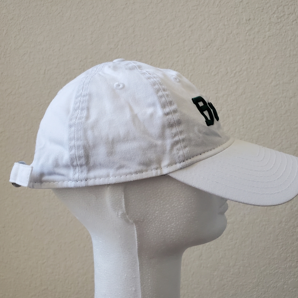 New Era White Cap with Baylor Script Detail - Picture 4 of 5